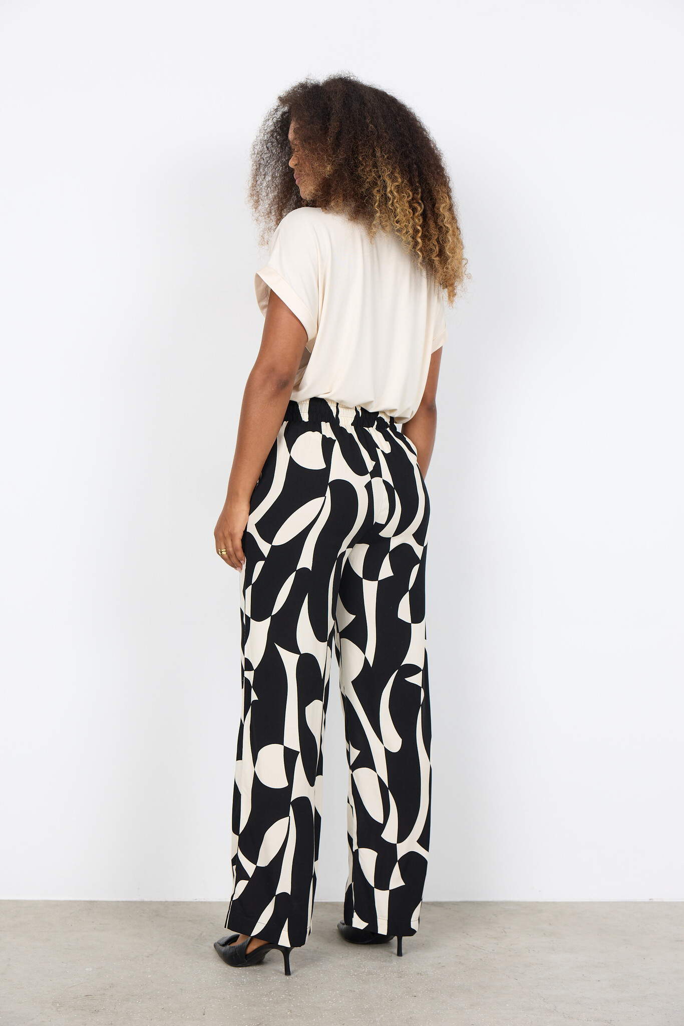 Soyaconcept Pants Chanise 3-B - Black Combi