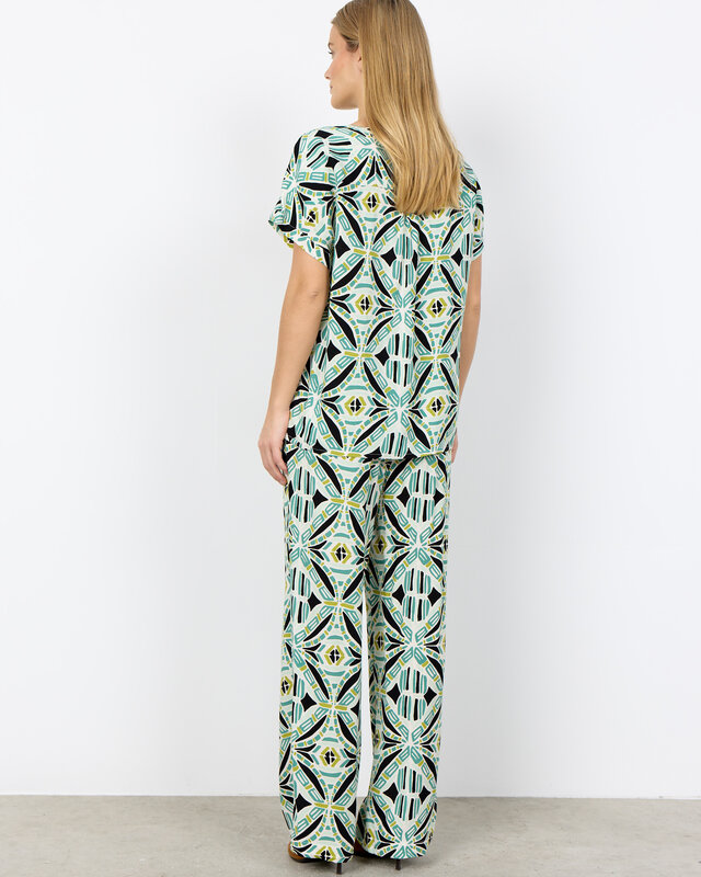 Soyaconcept Blouse Cassiel 1 - Frosty Spruce Combi