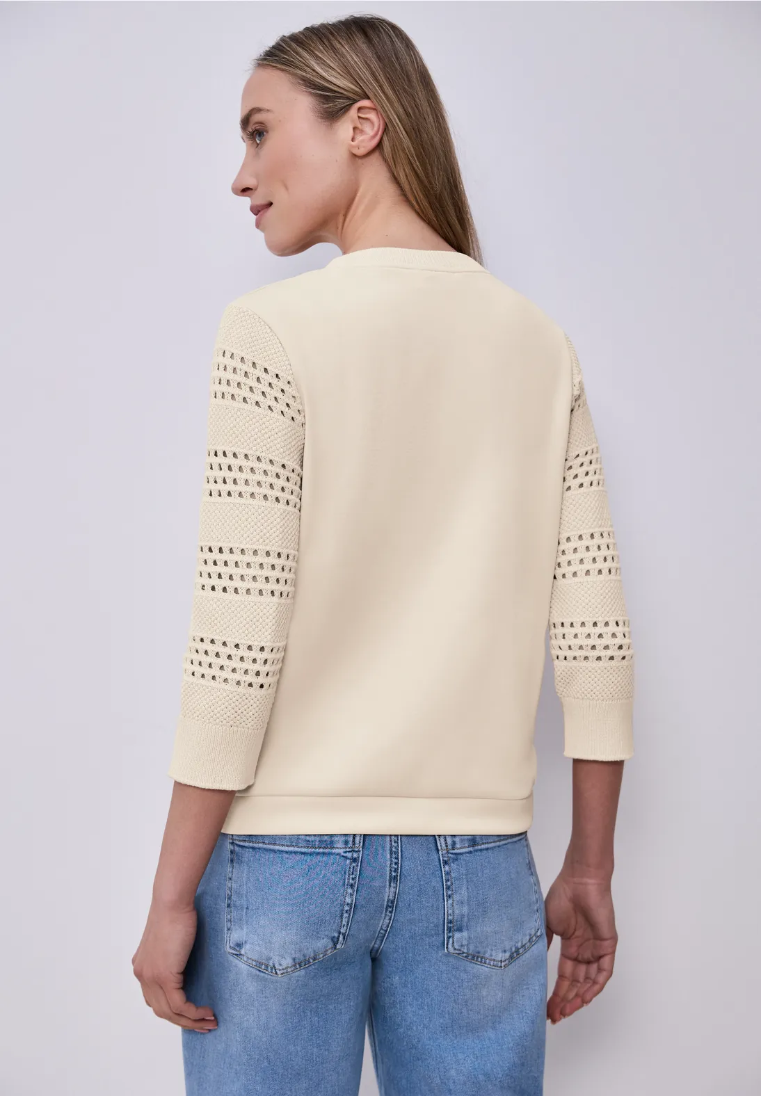 Street One Shirt - Smoke Beige