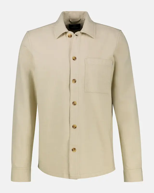Lerros Shirt, 100% Cotton - Soft Stone