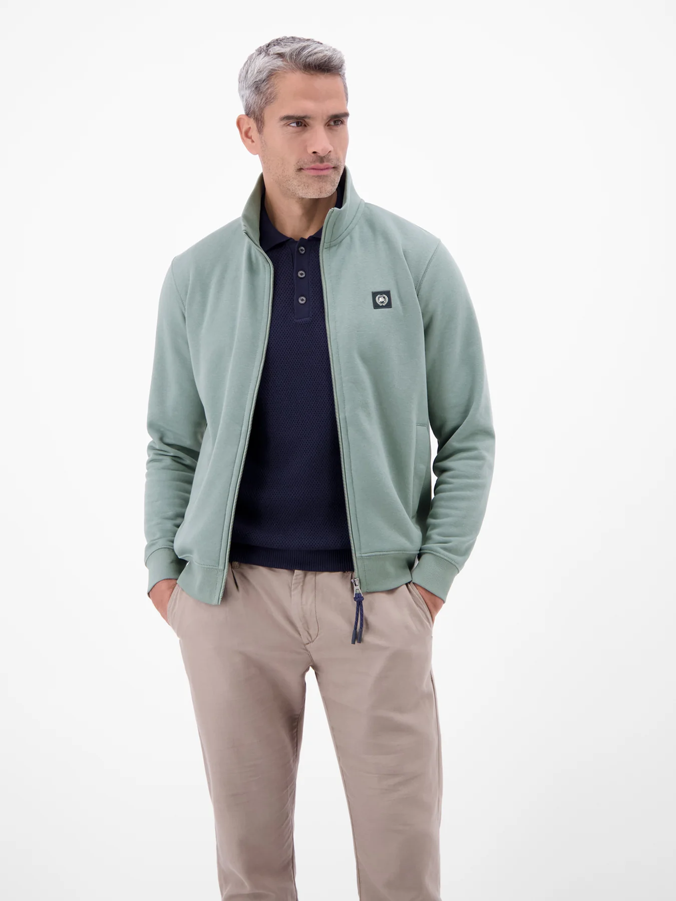 Lerros Sweatjack - Storm Grey