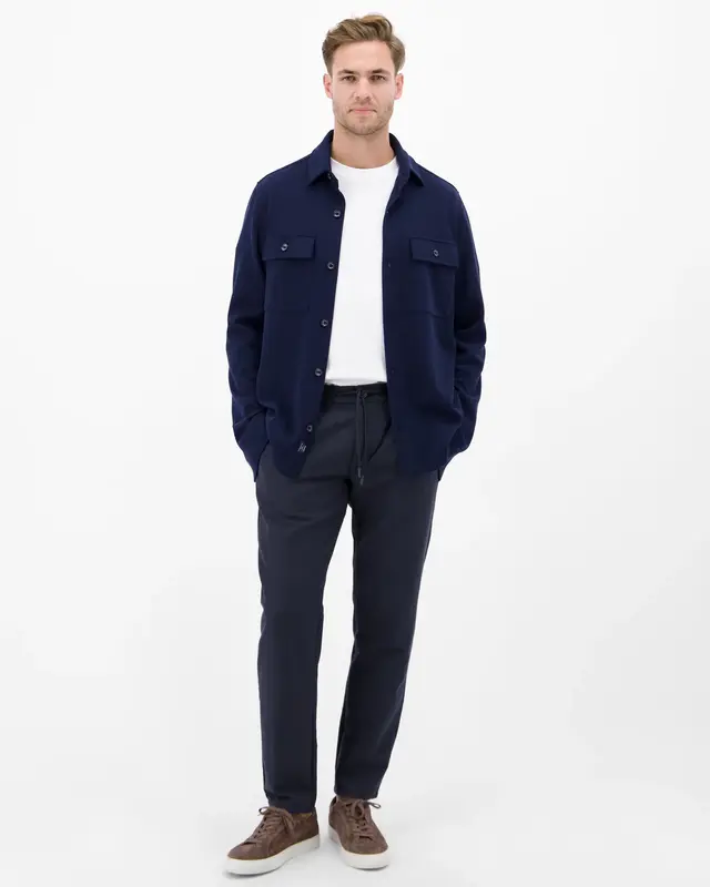 Lerros Leinenmix Chino - Blue Night