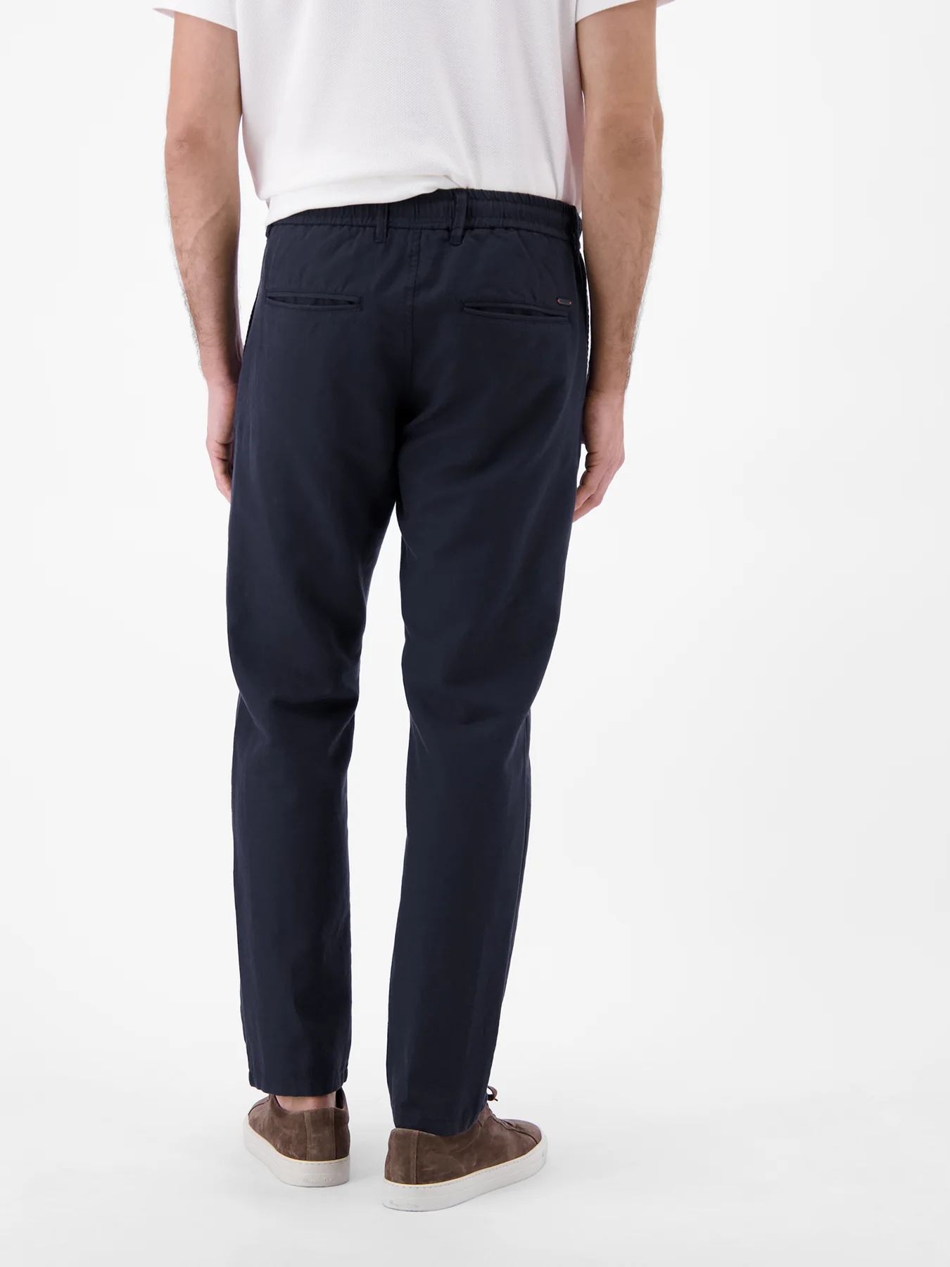 Lerros Linenmix Chino - Blue Night