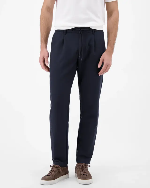 Lerros Leinenmix Chino - Blue Night