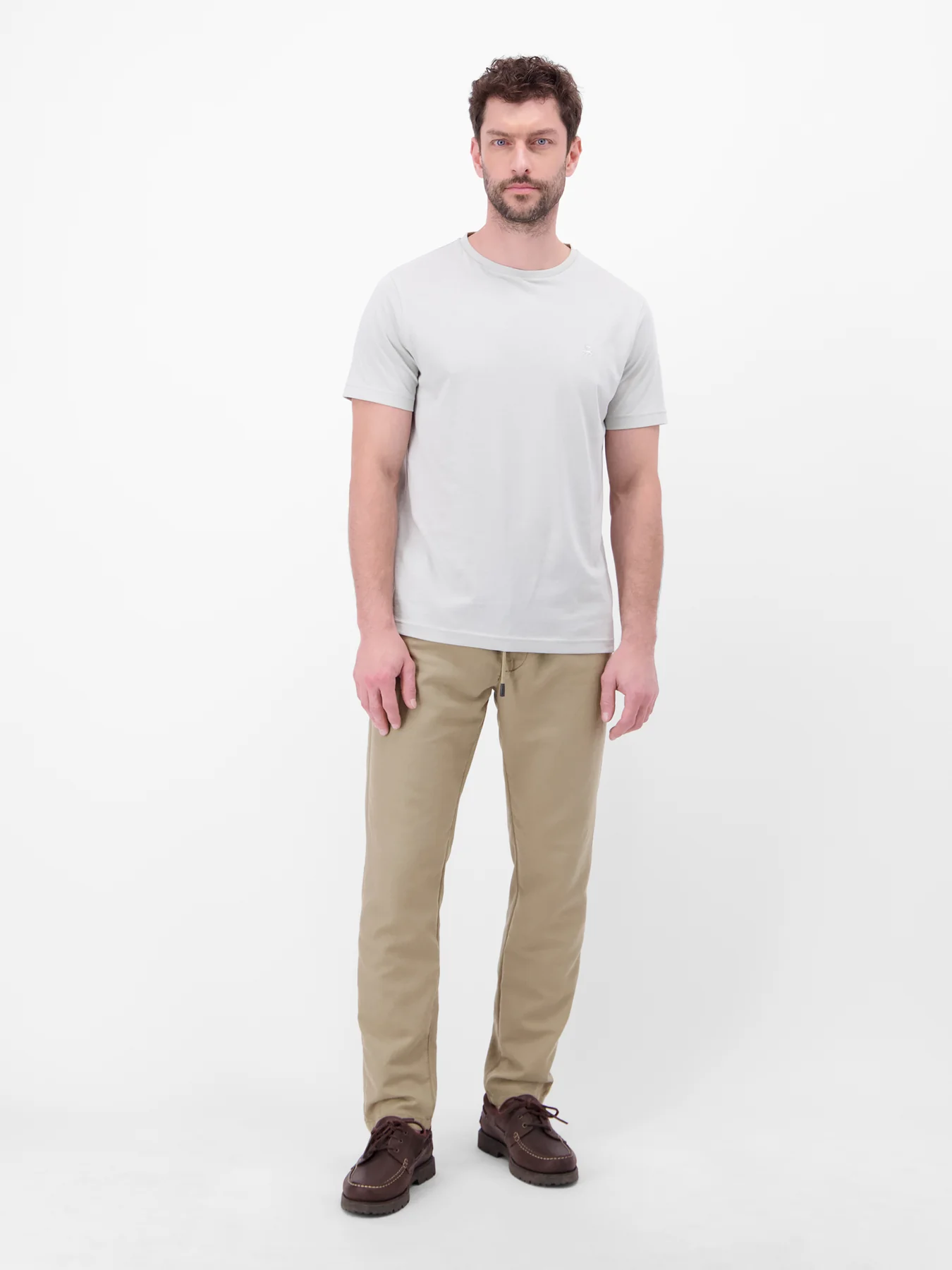 Lerros Leinenmix Chino - Medium Kitt