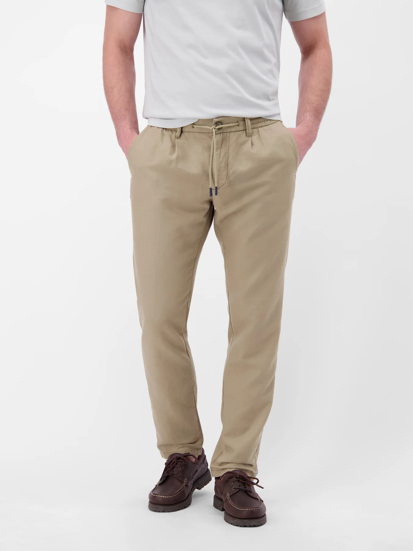 Lerros Linenmix Chino - Medium Kitt