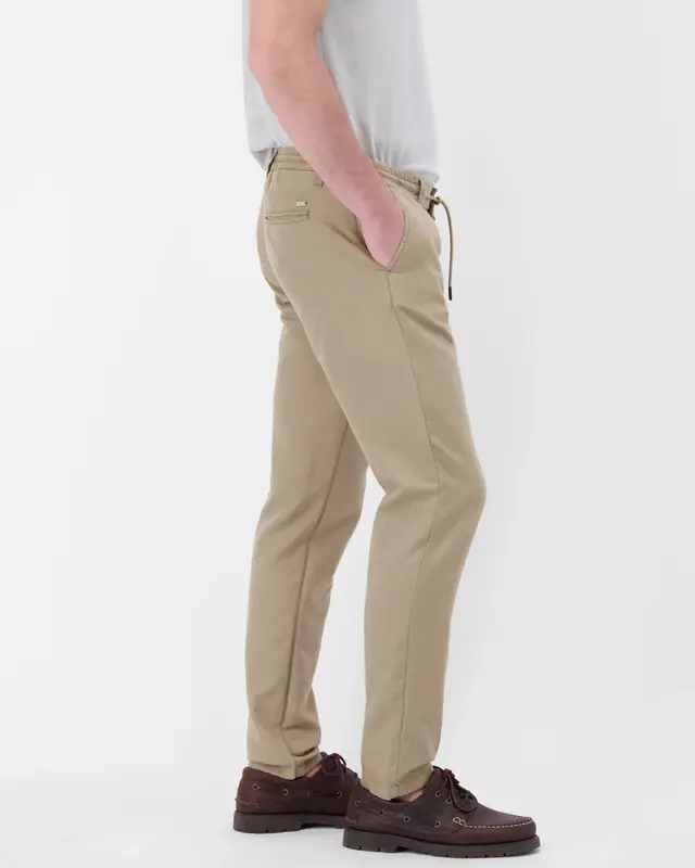 Lerros Linnenmix Chino - Medium Kitt