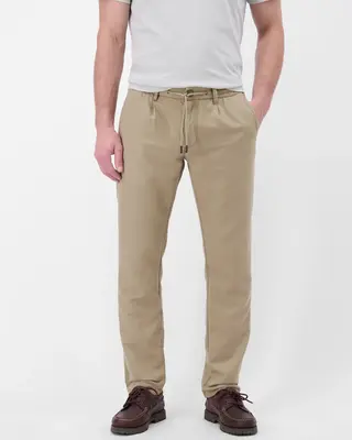 Lerros Linenmix Chino - Medium Kitt