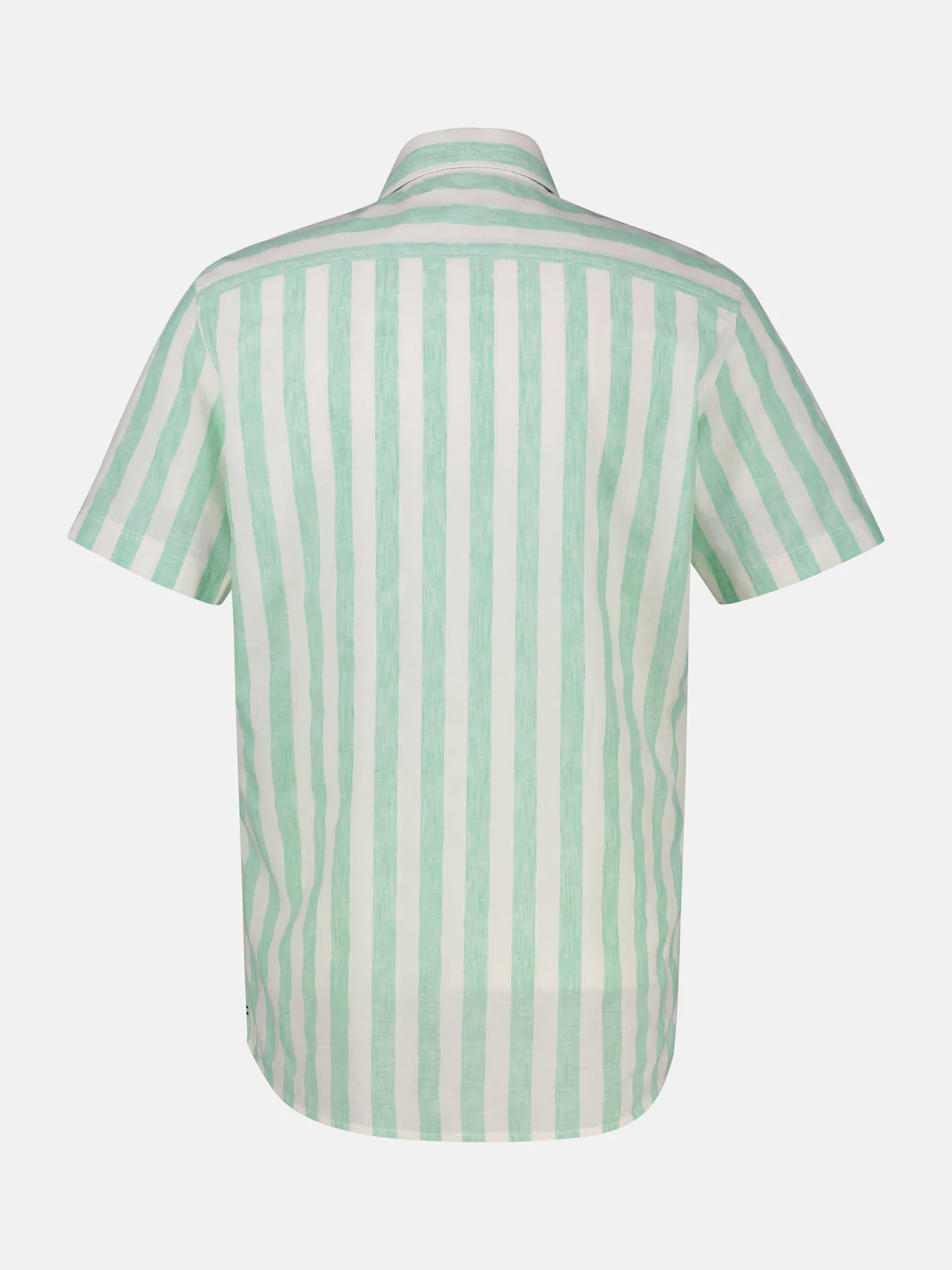 Lerros Gestreept Overhemd - Mint Water