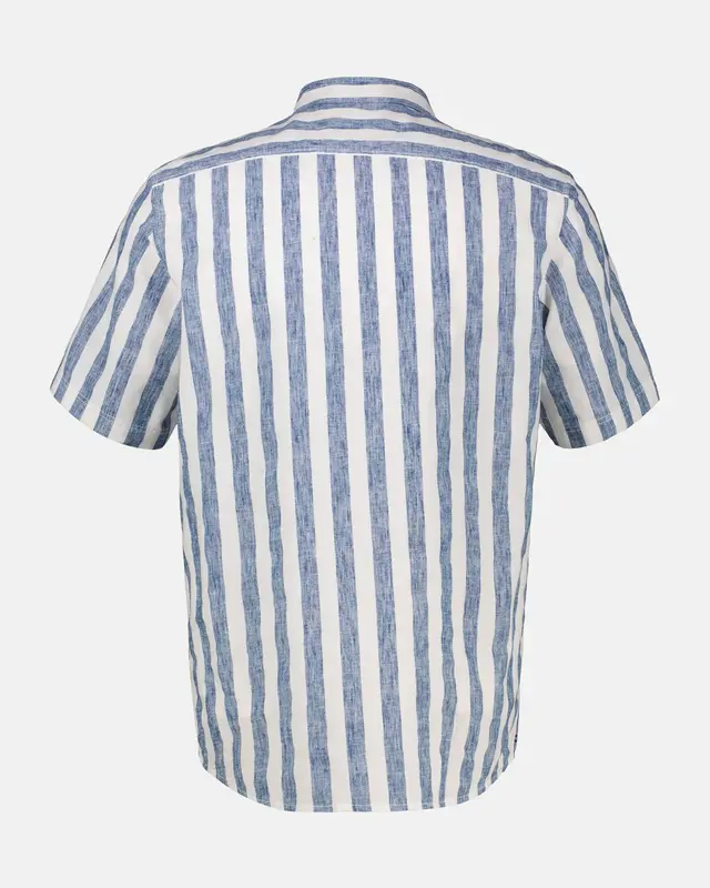 Lerros Streifen Hemd - True Blue