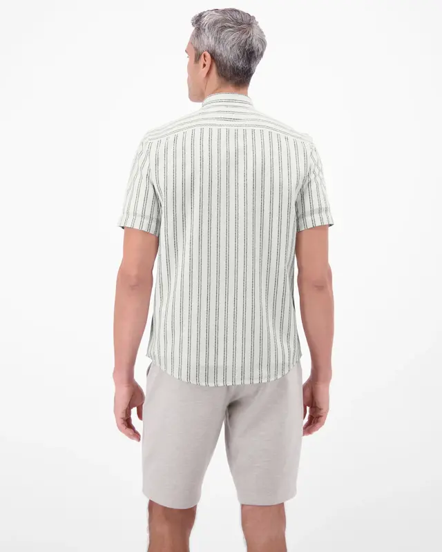 Lerros Striped Shirt - Broken White