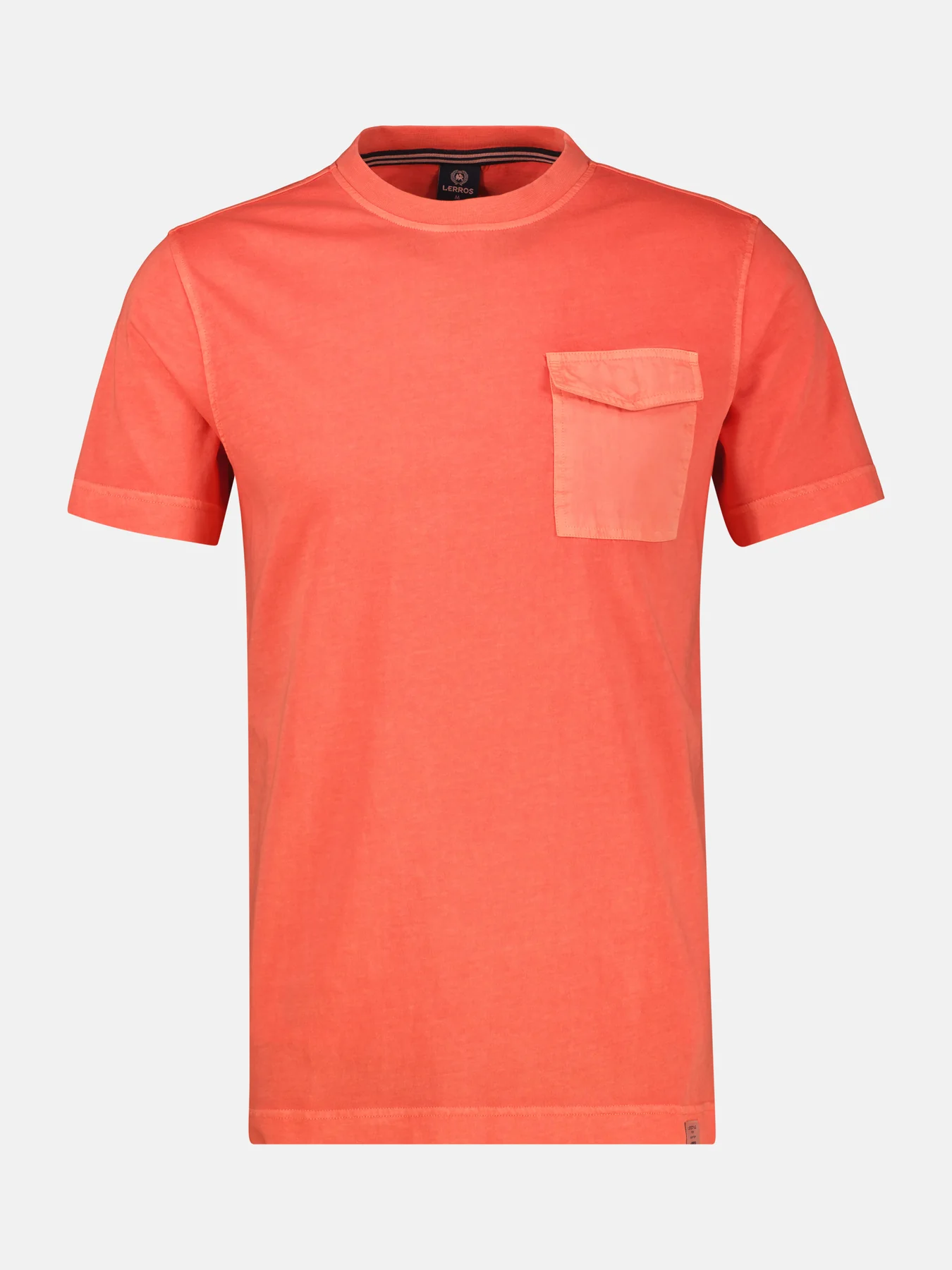 Lerros T-Shirt mit Brusttasche - Vivid Red