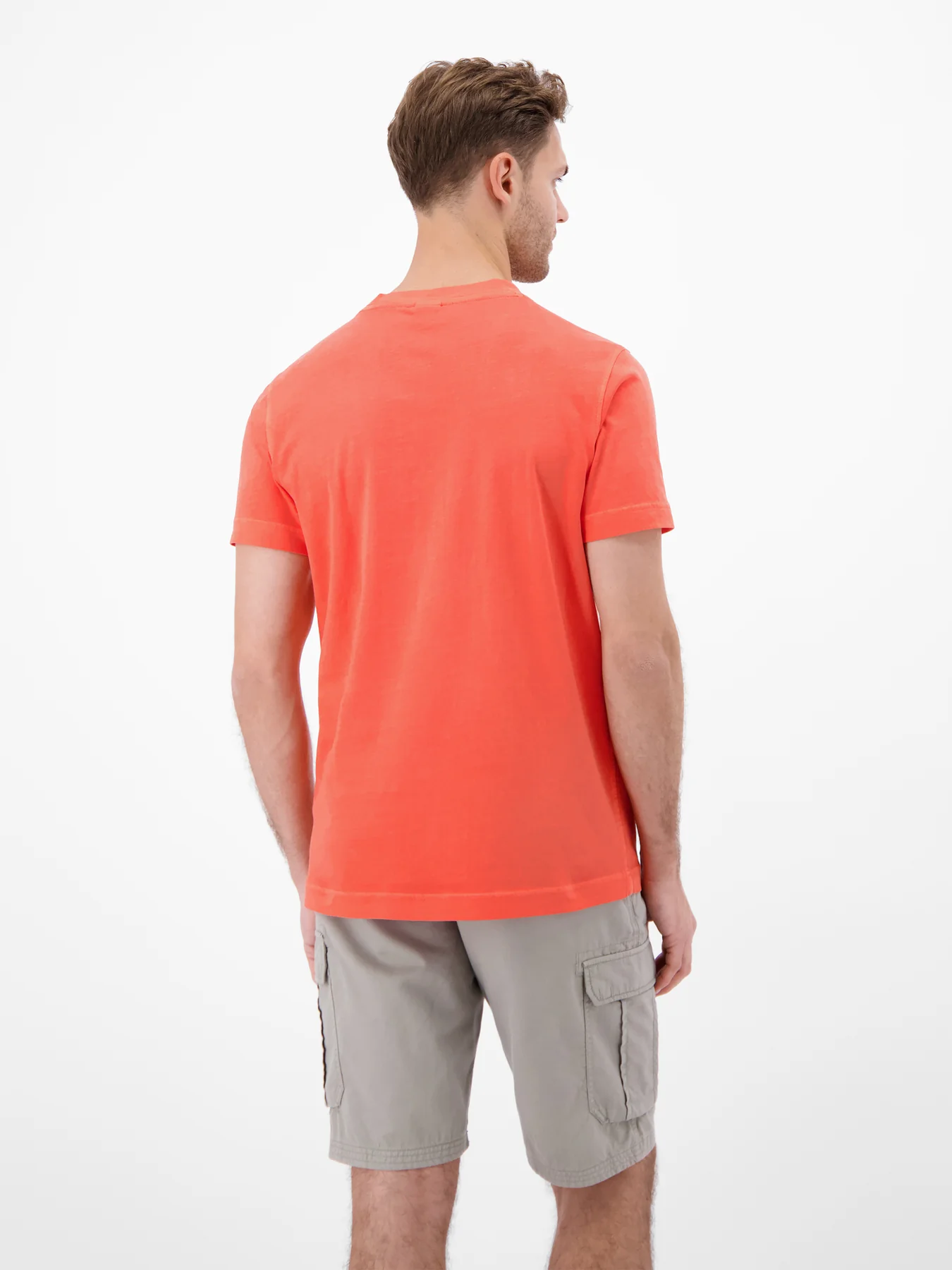 Lerros T-Shirt mit Brusttasche - Vivid Red