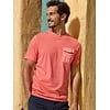 T-Shirt with Chestpocket - Vivid Red