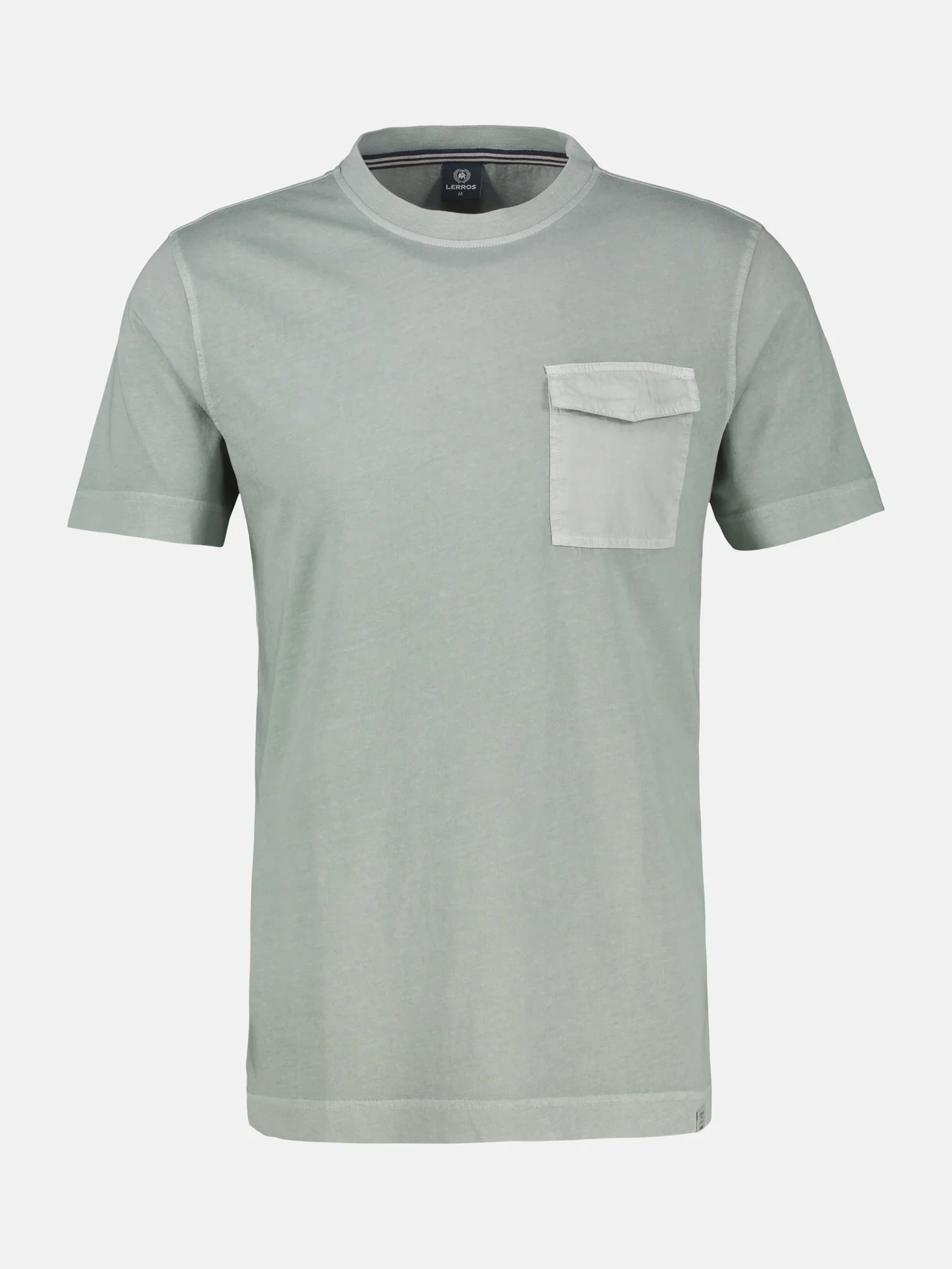 Lerros T-Shirt mit Brusttasche - Storm Grey