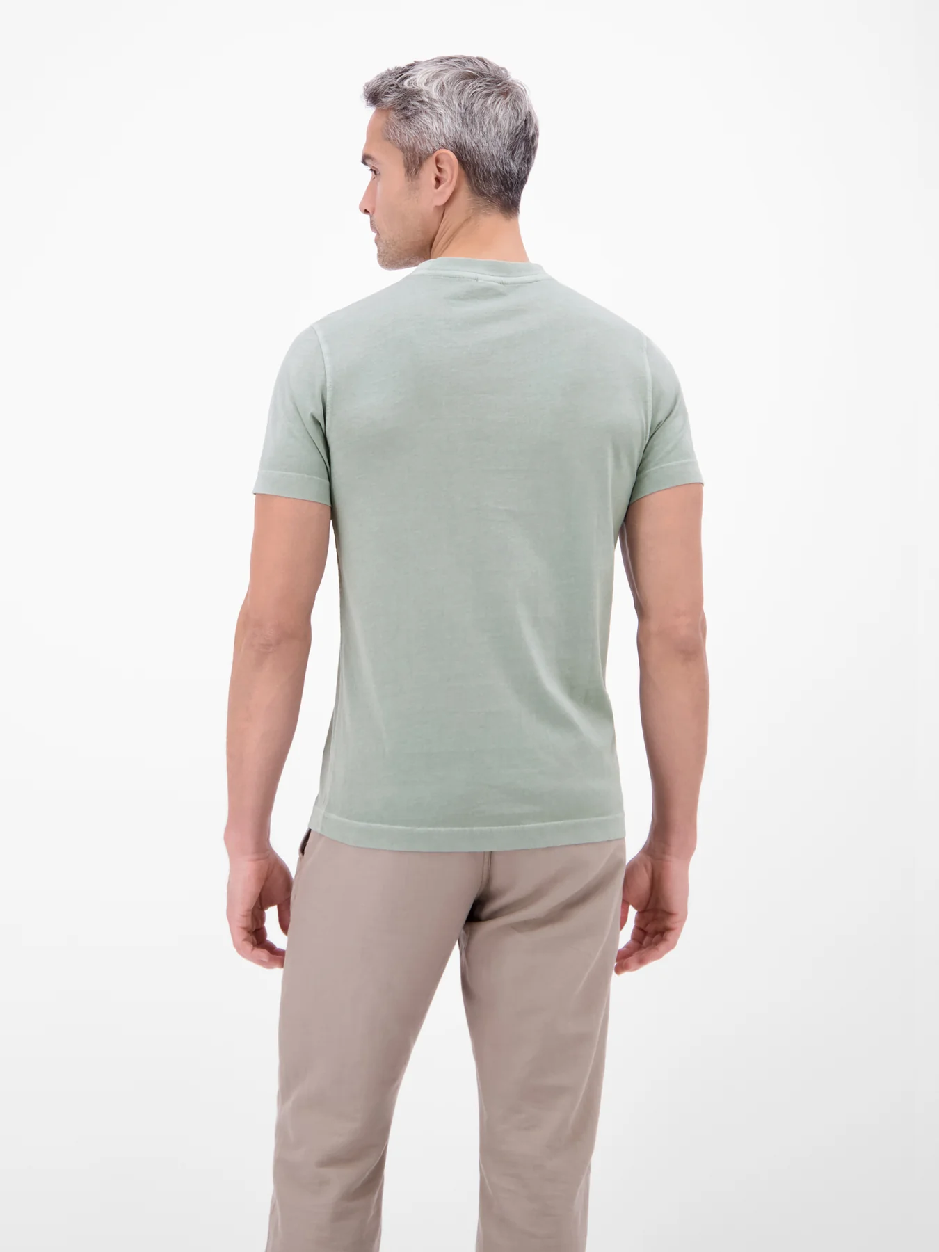 Lerros T-Shirt mit Brusttasche - Storm Grey