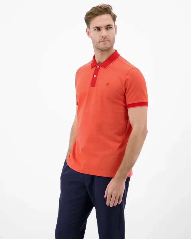 Lerros Poloshirt - Vivid Red