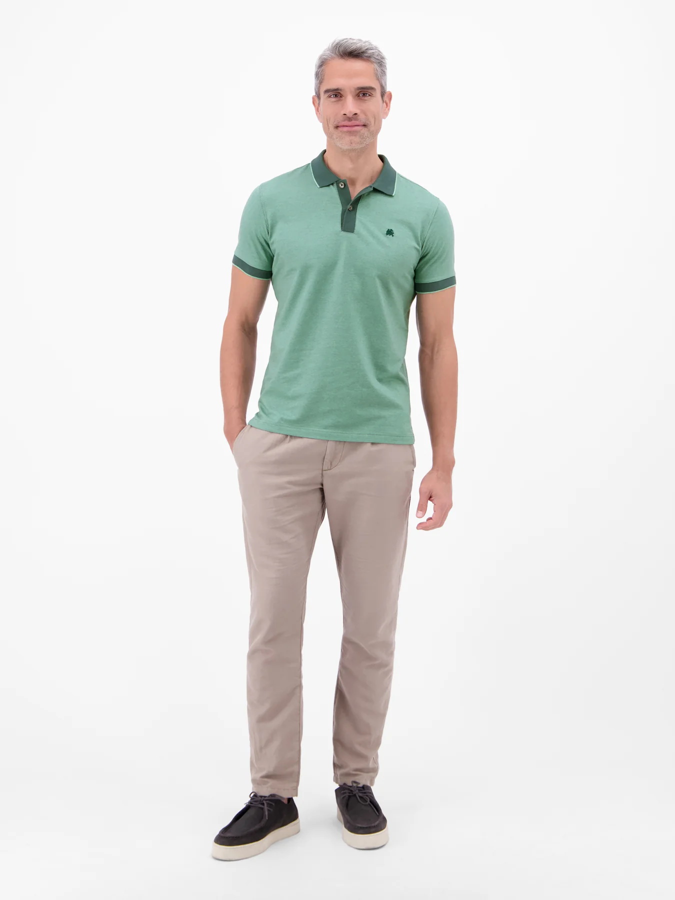 Lerros Poloshirt - Soft Teal