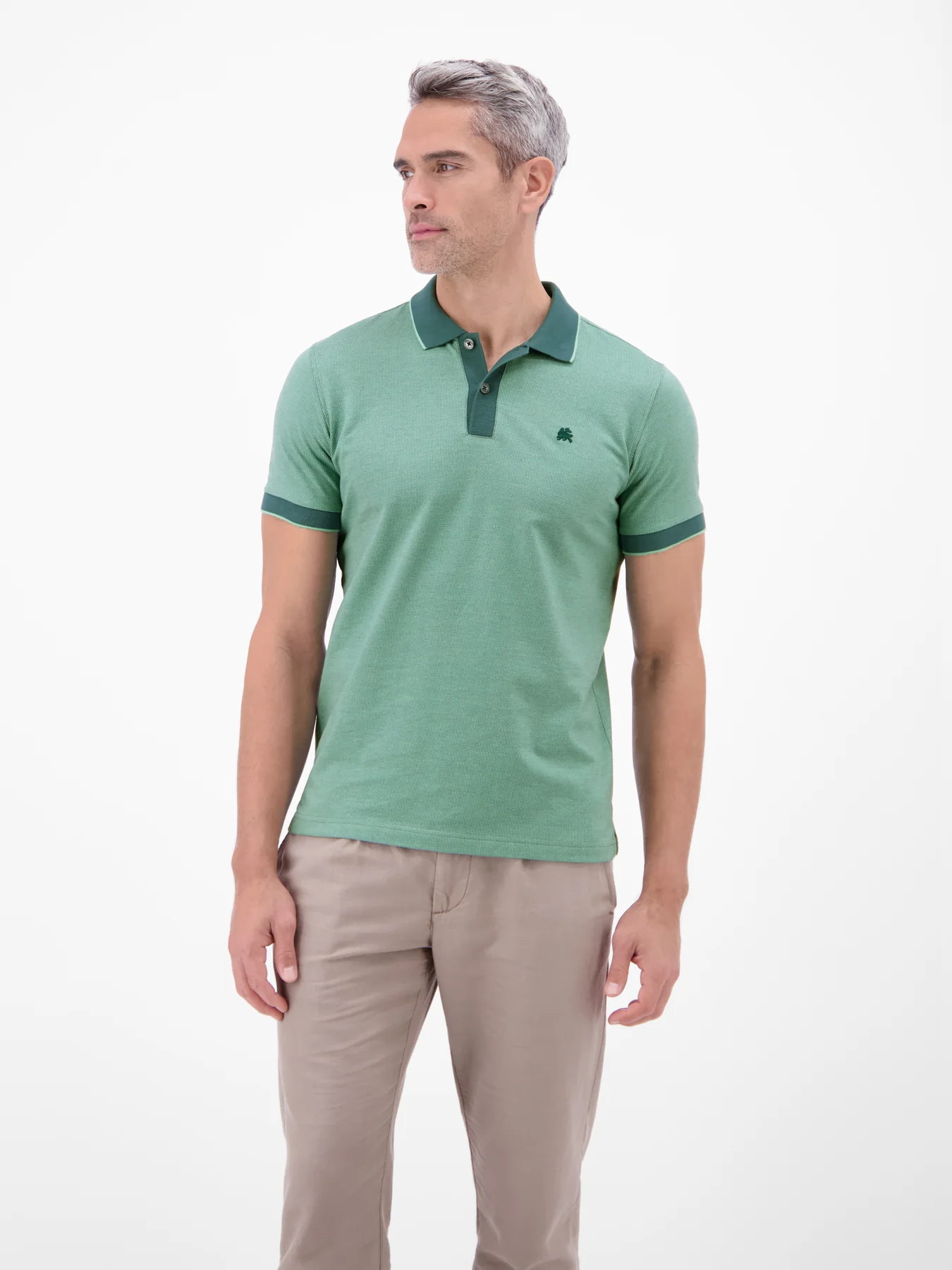 Lerros Poloshirt - Soft Teal