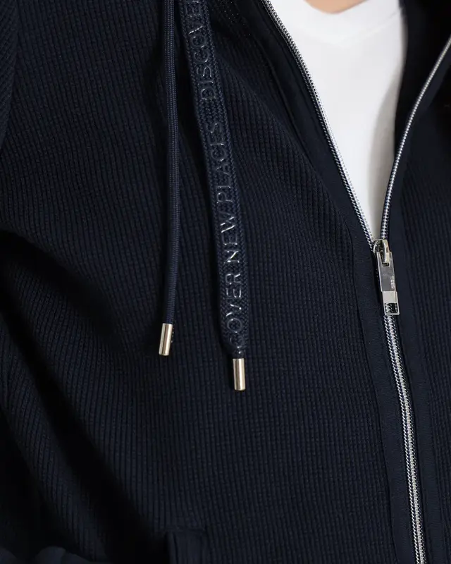 Cecil Cardigan mit Kapuze - Universal Blue