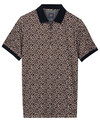 Baileys Poloshirt Mosaic - Taupe