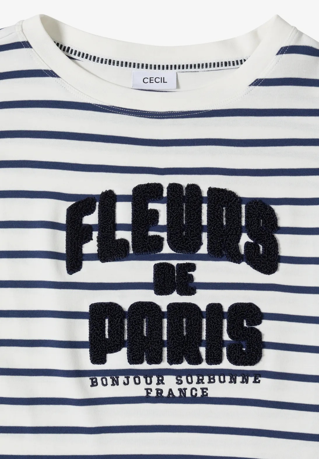 Cecil Shirt with Text - Universal Blue