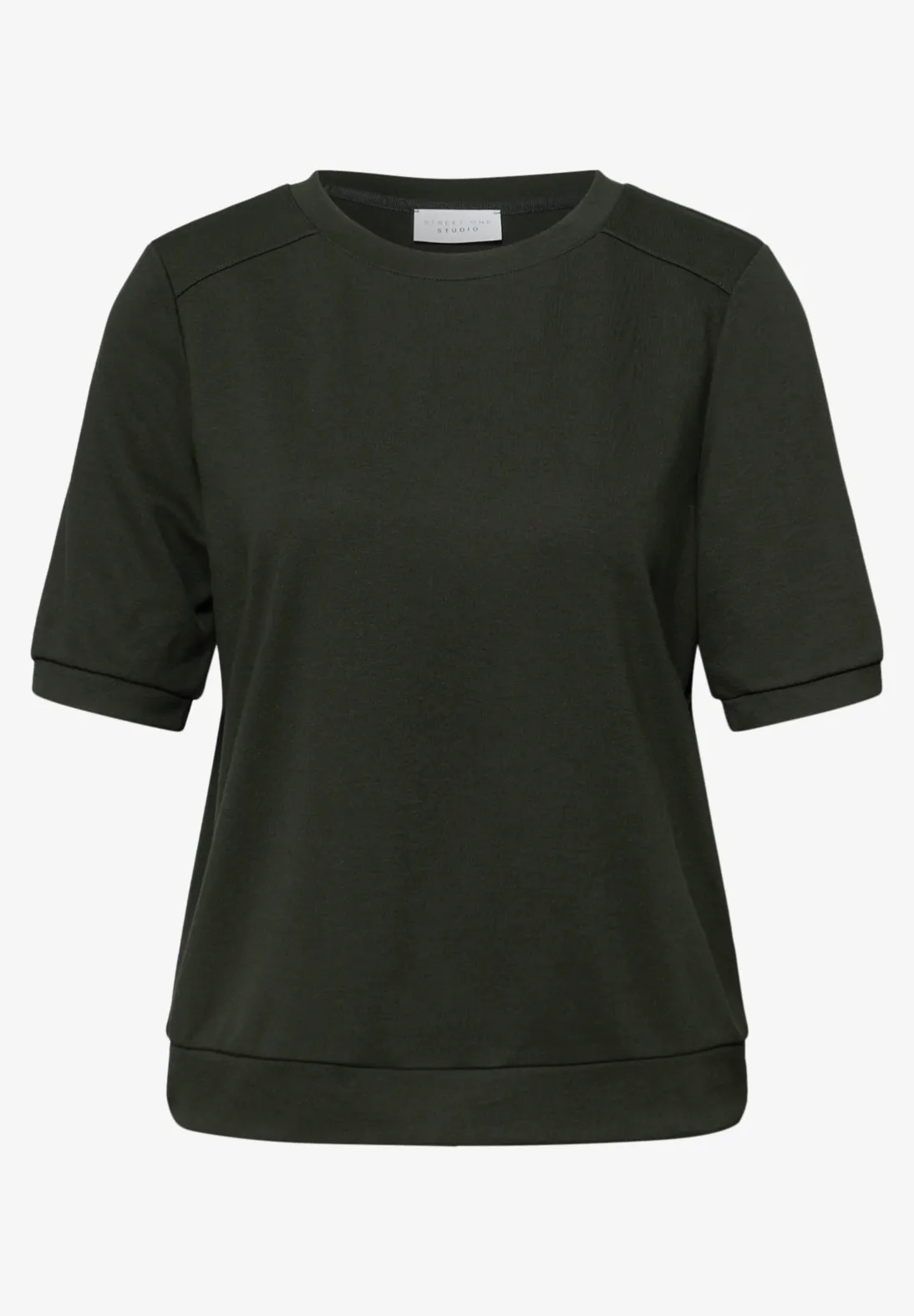 Street One Studio Basic Shirt - Oil Green