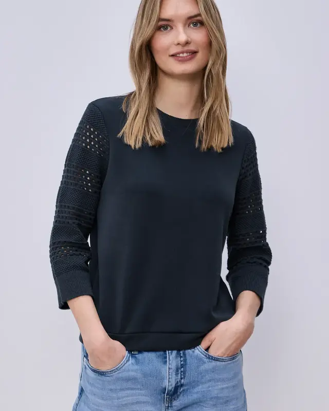 Street One Shirt - Shaded Navy