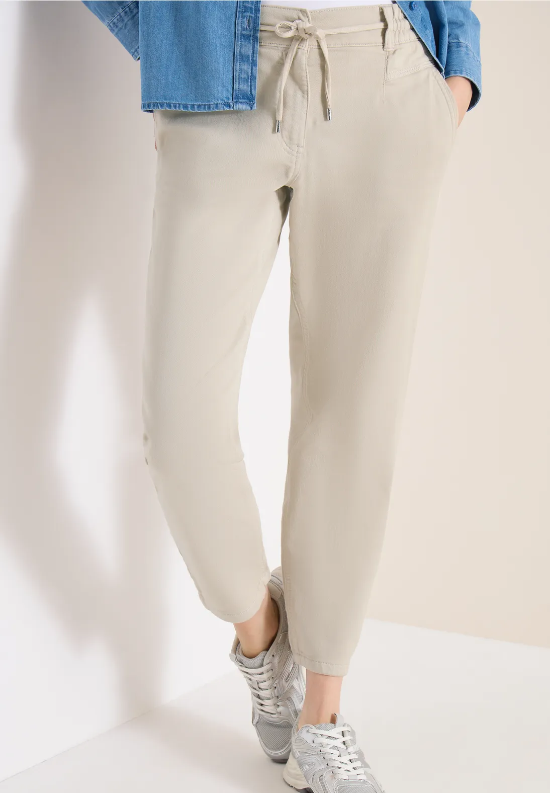 Cecil Pants Chelsea - Grain Beige