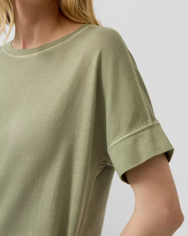 S. Oliver Relaxed Fit T-Shirt - Olive Green
