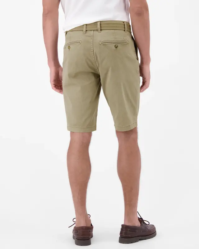 Lerros Print Bermuda - Light Dune Beige