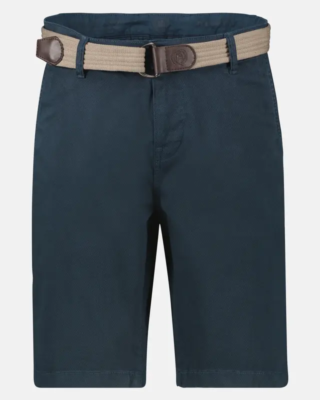 Lerros Print Bermuda - Storm Blue