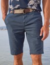 Lerros Print Bermuda - Storm Blue