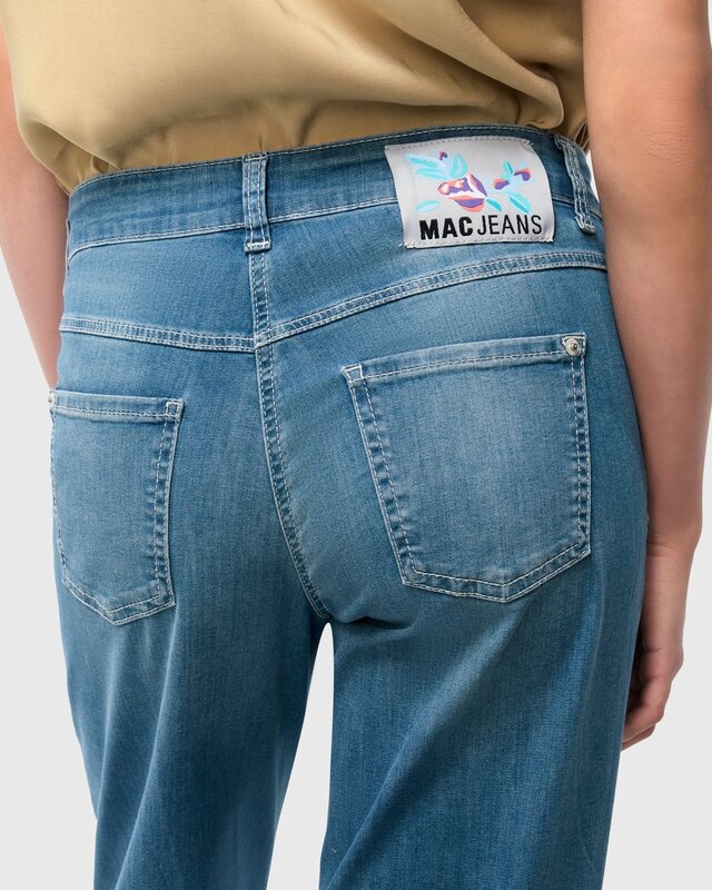 Mac Jeans  Dream Wide Jeans - Summer Mid Blue Wash
