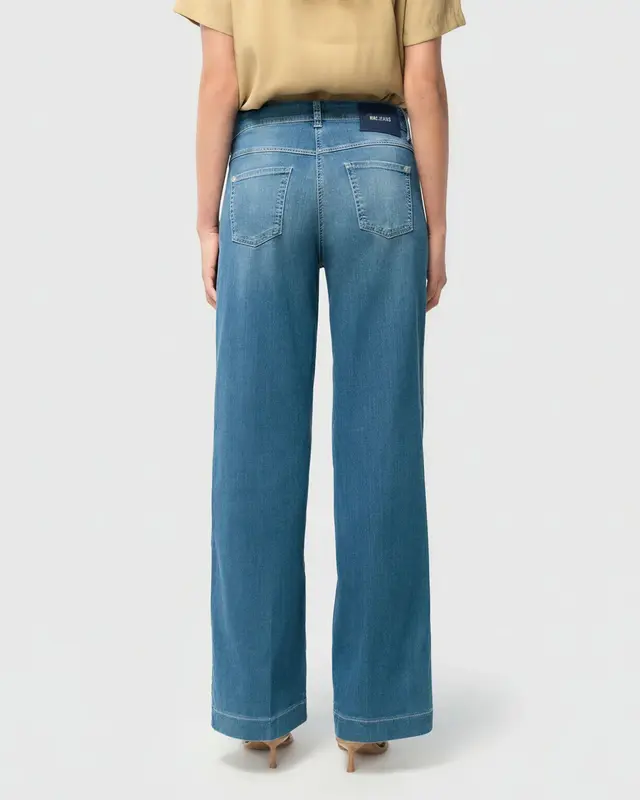 Mac Jeans  Dream Wide Jeans - Summer Mid Blue Wash