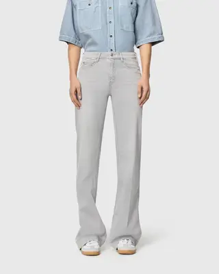 Mac Jeans  Dream Wide Jeans - Ash Grey Washed