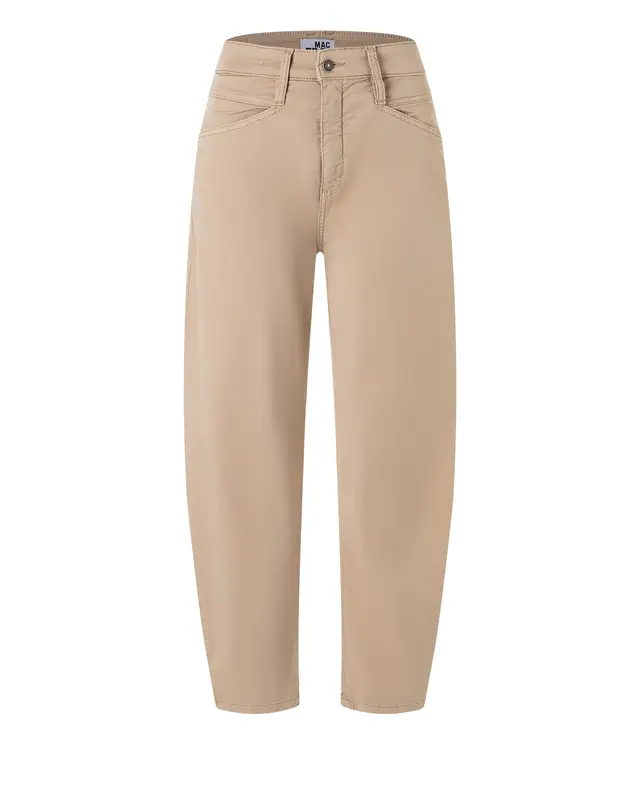 Mac Jeans  Barrel Pants Bora 2.3 Zip - Golden Terra Antique