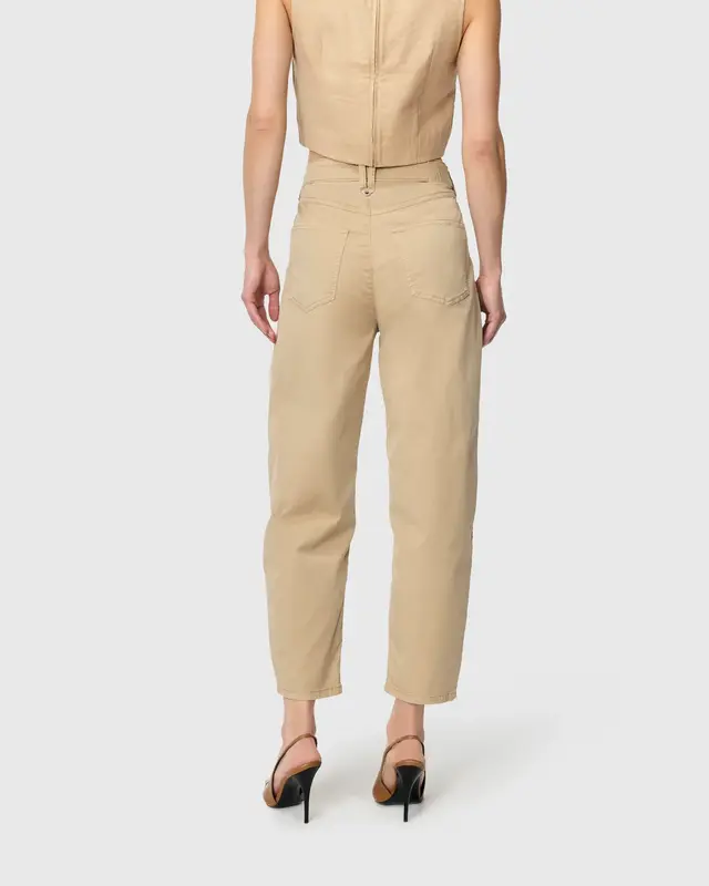 Mac Jeans  Barrel Pants Bora 2.3 Zip - Golden Terra Antique