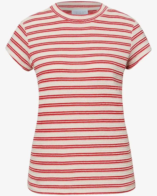 Street One Studio Short Sleeve Shirt - Torch Red