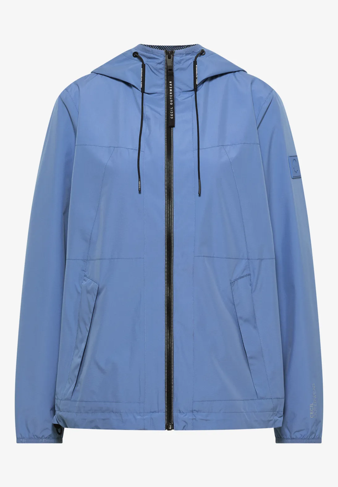 Cecil Jacke mit Kapuze - Coal Blue