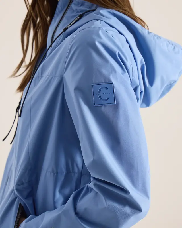 Cecil Jacke mit Kapuze - Coal Blue