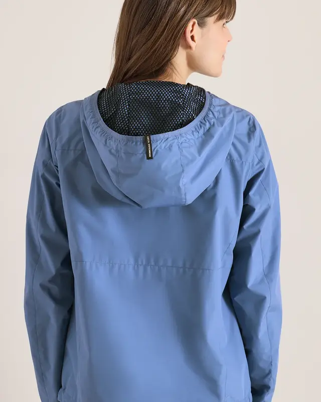 Cecil Jacket with Hood - Coal Blue