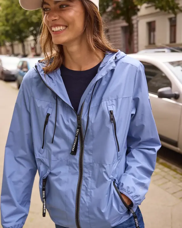 Cecil Jas met Capuchon - Coal Blue