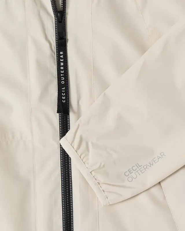 Cecil Jacket with Hood - Dust Beige