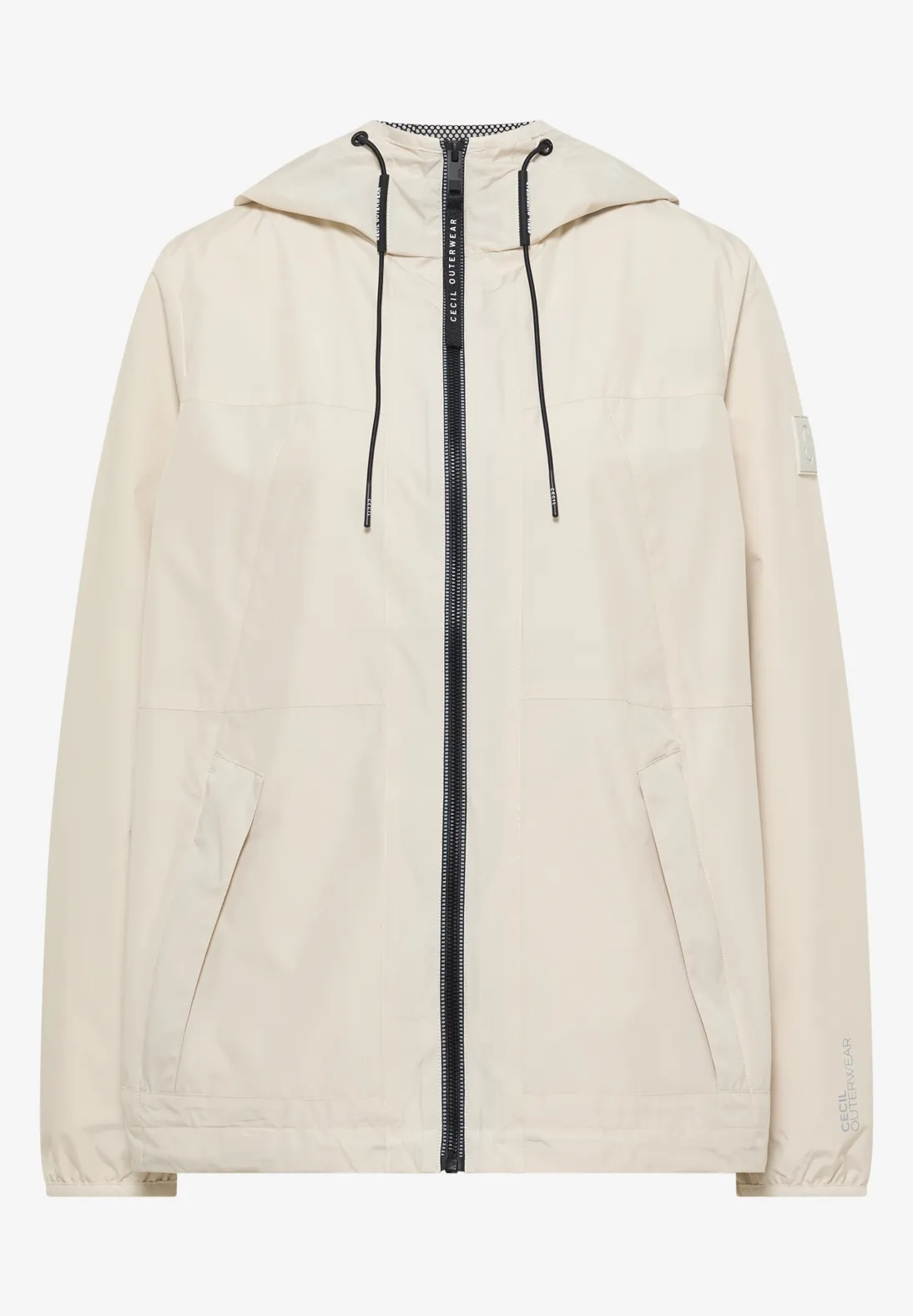 Cecil Jacke mit Kapuze - Dust Beige