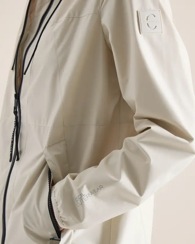 Cecil Jas met Capuchon - Dust Beige