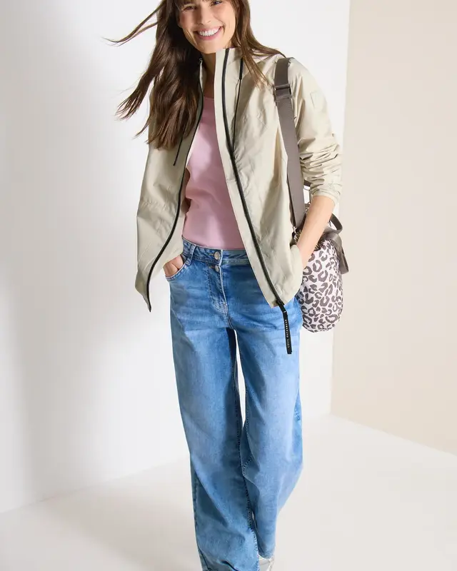 Cecil Jas met Capuchon - Dust Beige