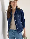 Cecil Denim Jacket - Mid Blue Wash