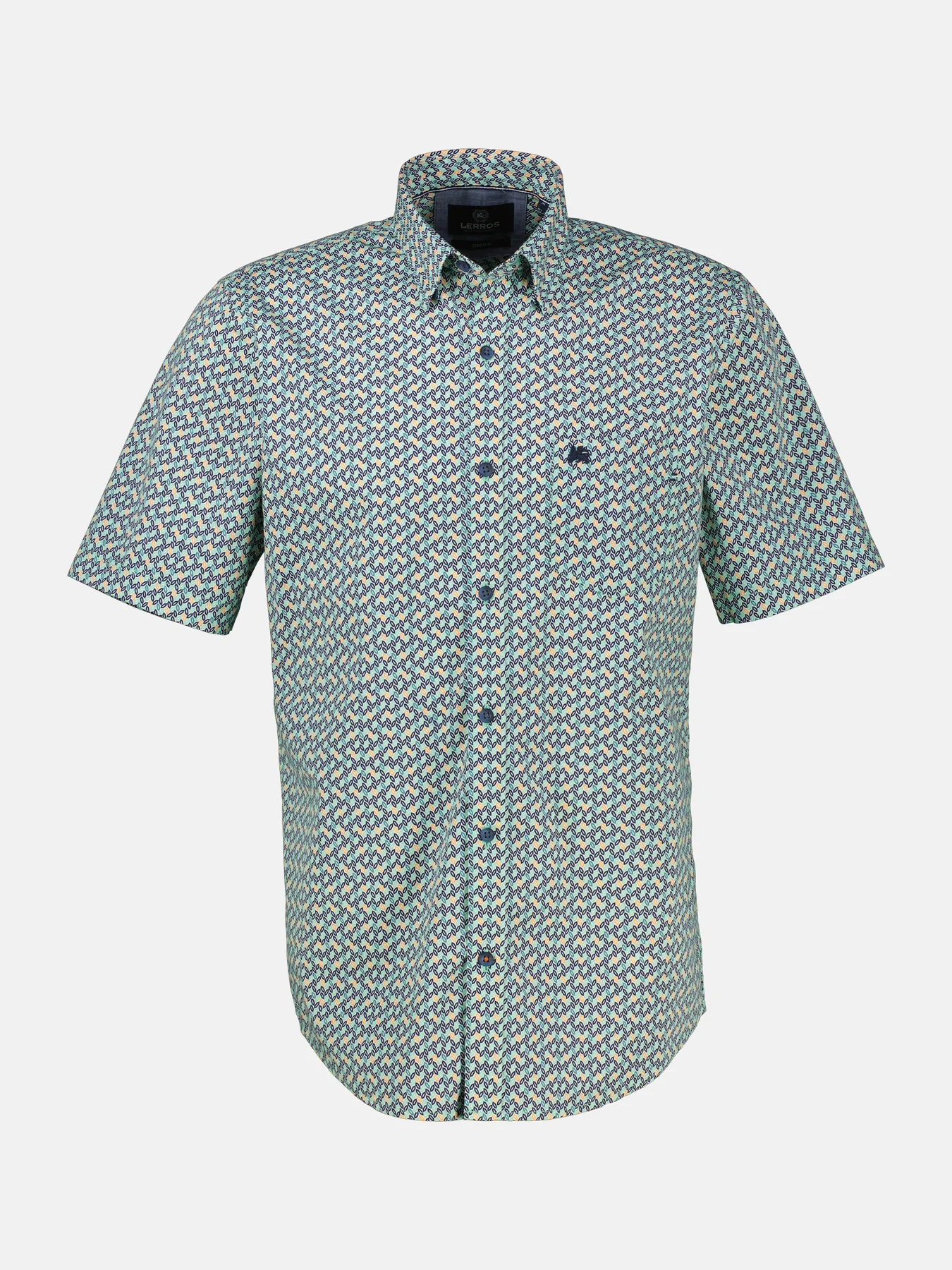 Lerros Poplin  Hemd - Mint Water