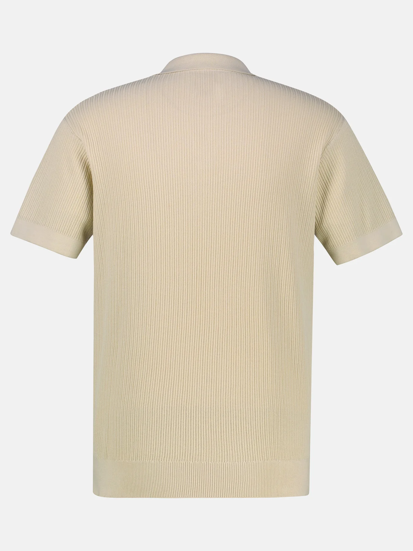 Lerros Poloshirt, Gebreide Look - Stone